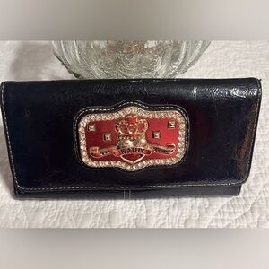 Kathy Van Zeeland Black  Wallet